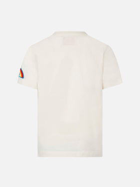Boy t-shirt with Snoopy patches | SNOOPY - PEANUTS™ SPECIAL EDITION - MC2 Saint Barth