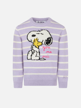 Snoopy print girl sweater | Peanuts™ Special Edition - MC2 Saint Barth