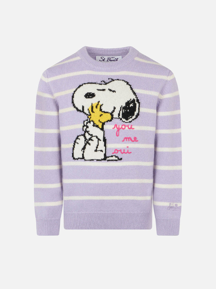 Snoopy print girl sweater | Peanuts™ Special Edition - MC2 Saint Barth