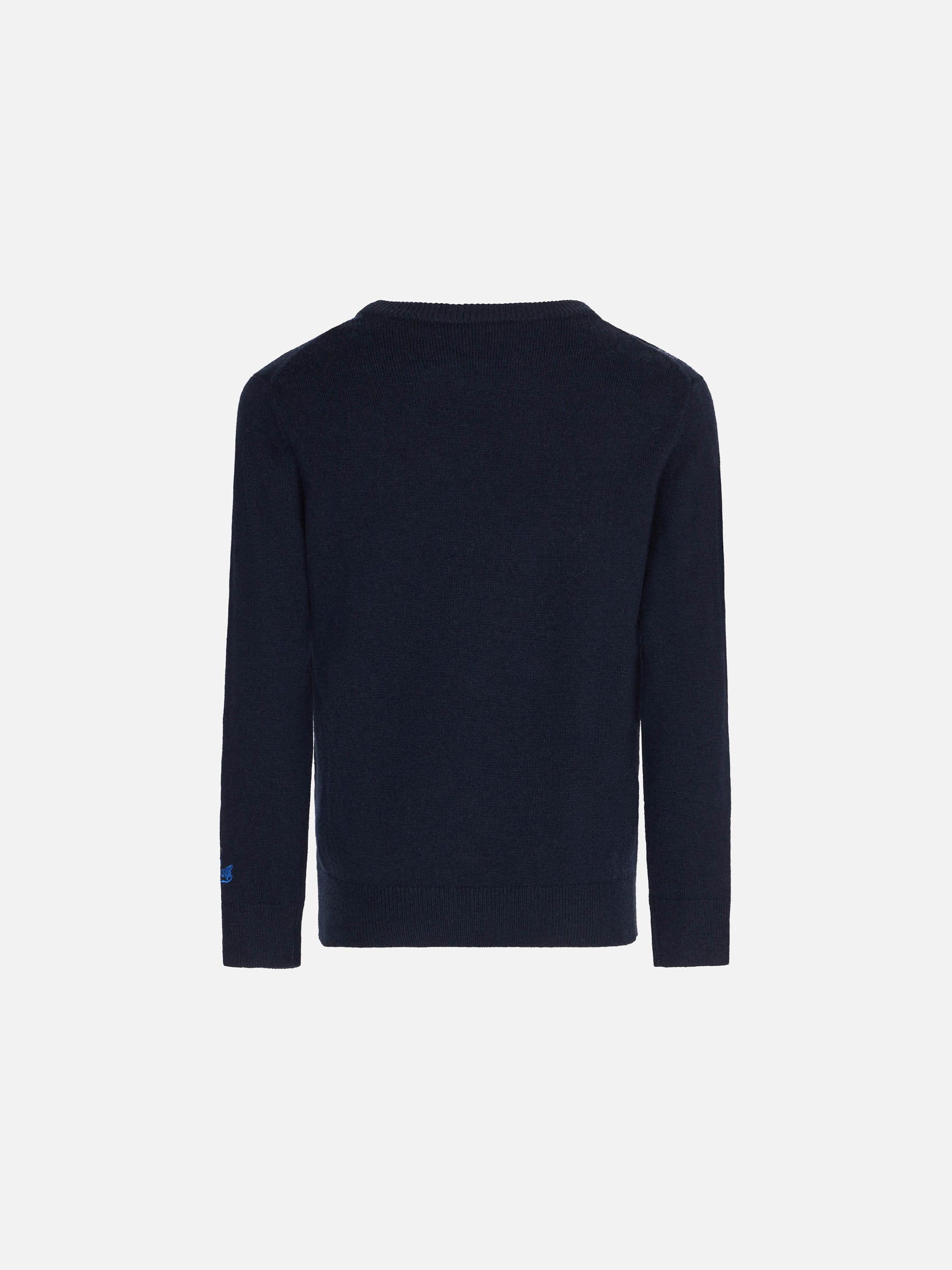 Boy crewneck sweater with car print - MC2 Saint Barth