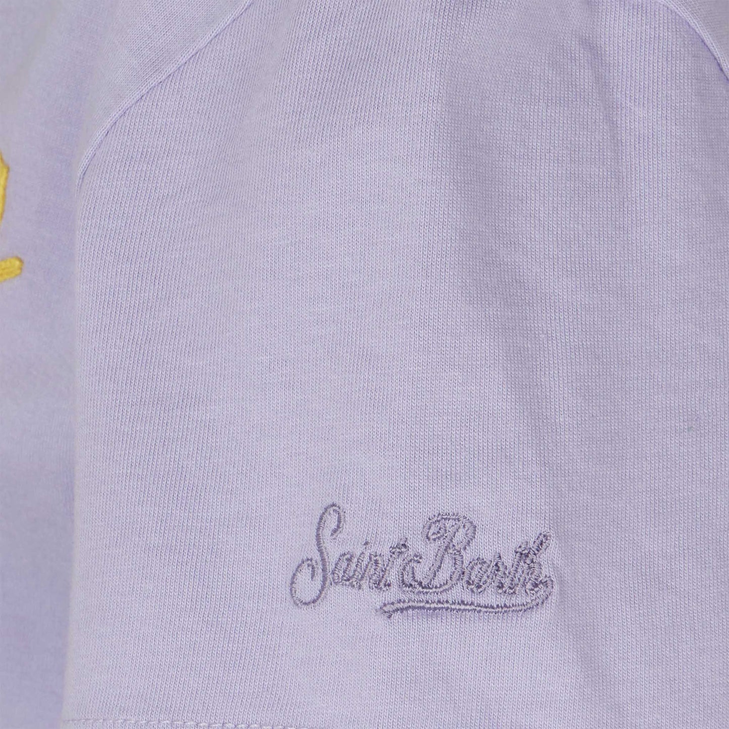 Girl t-shirt with Dreaming St. Barth embroidery - MC2 Saint Barth