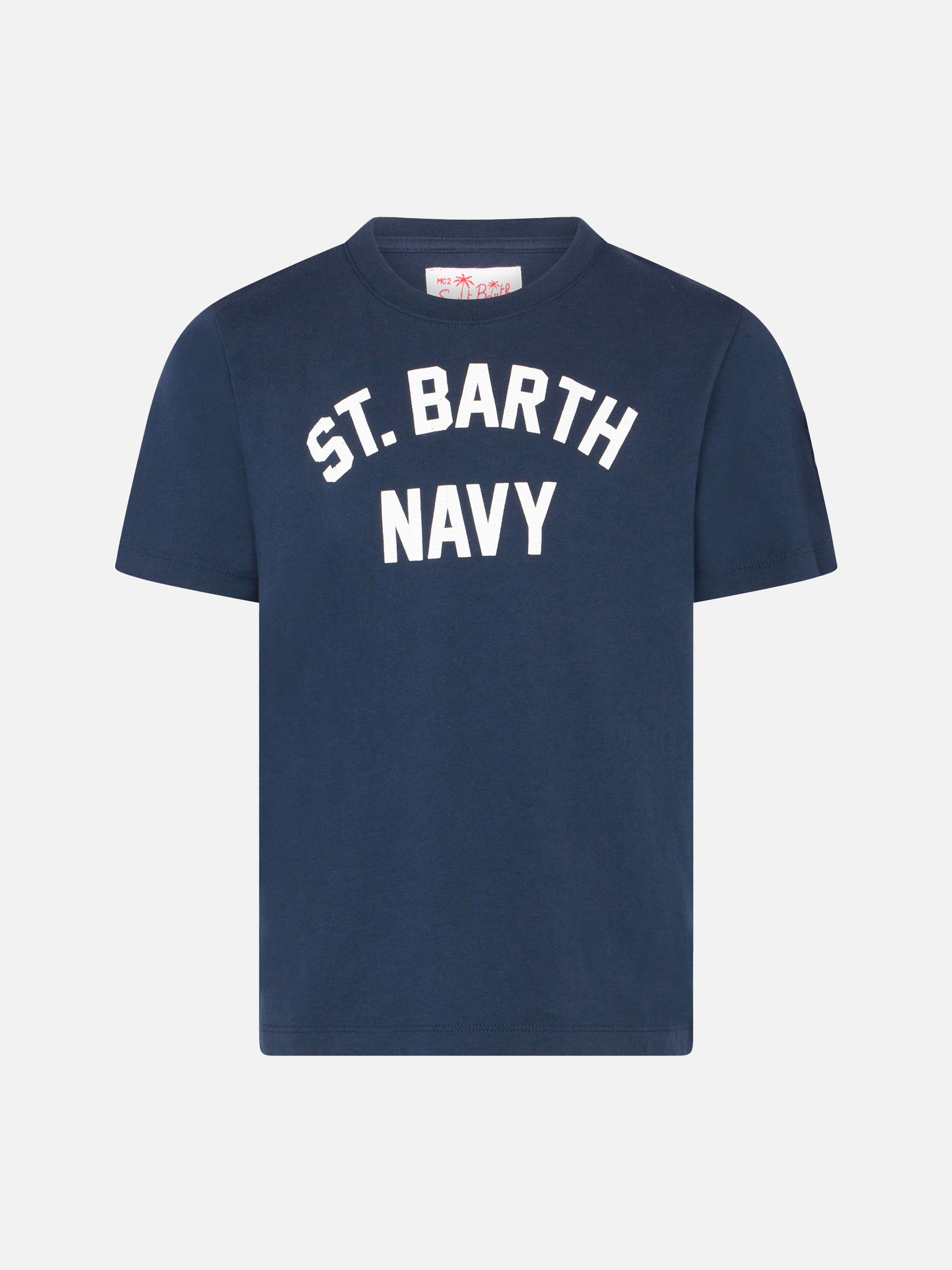 St.Barth navy boy's t-shirt - MC2 Saint Barth