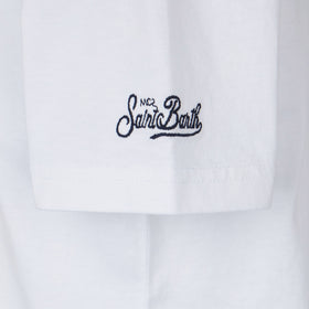 Boy t-shirt with surfer print - MC2 Saint Barth