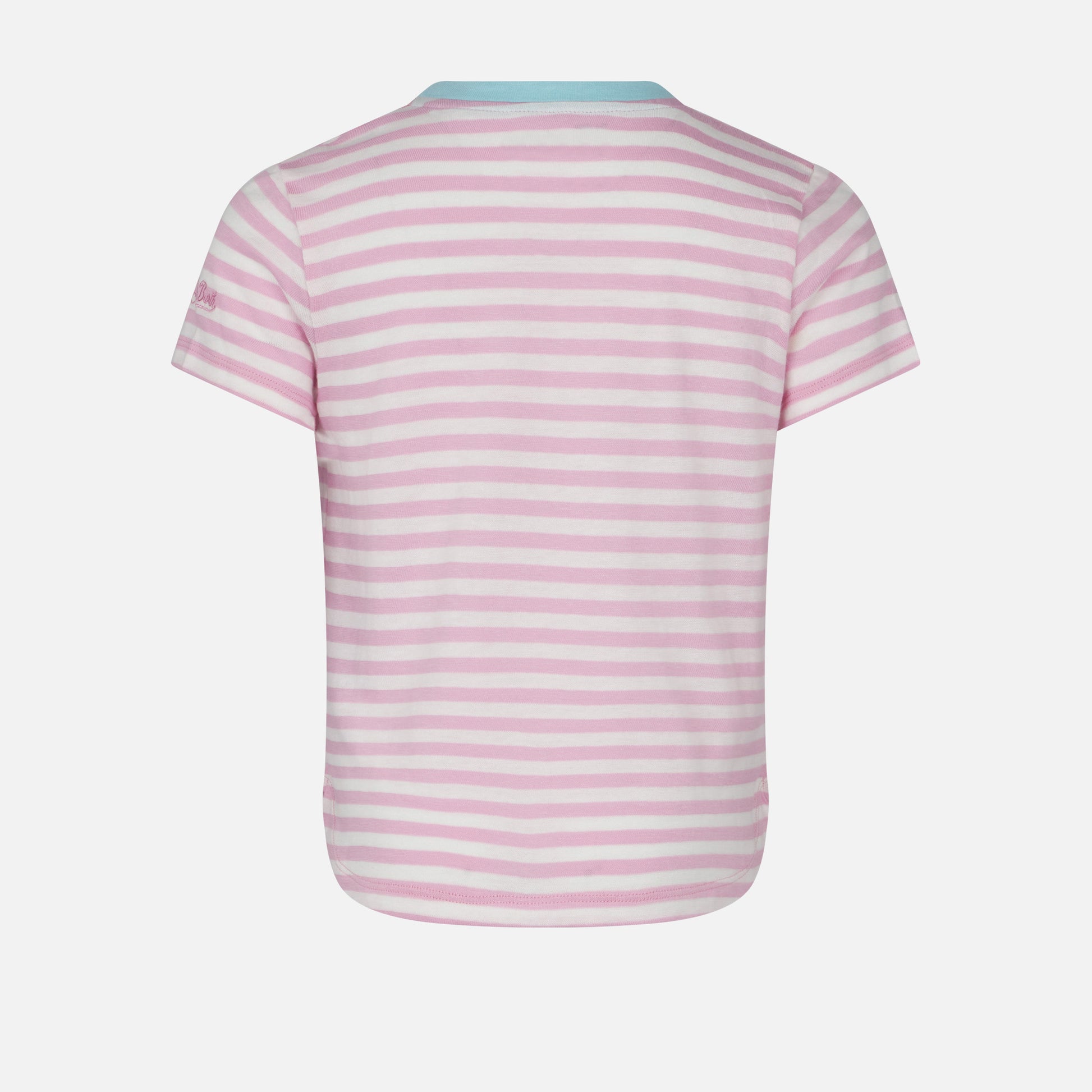 Girl t-shirt with embroidery - MC2 Saint Barth