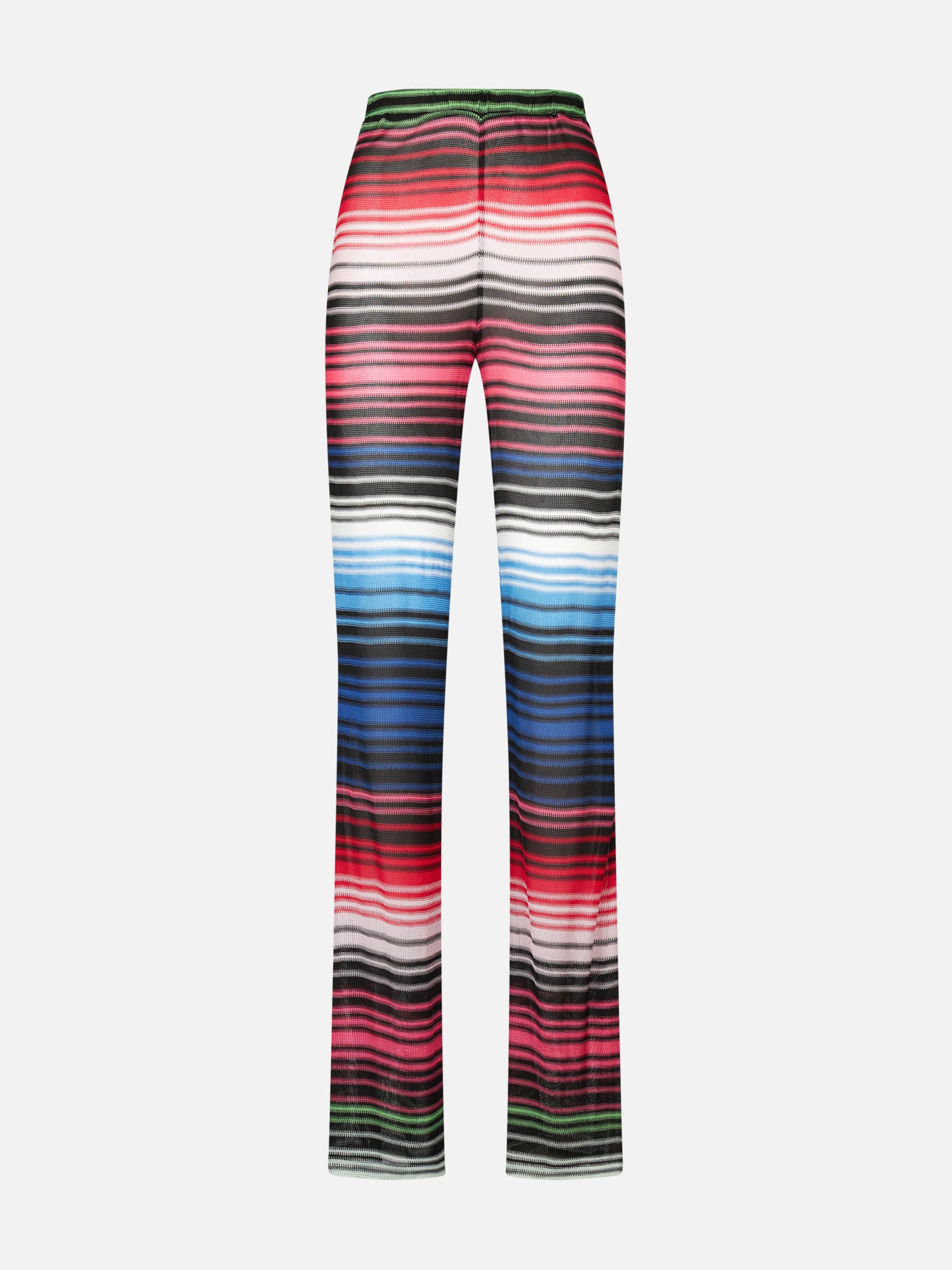 Multicolor striped multicolor palazzo pants - MC2 Saint Barth