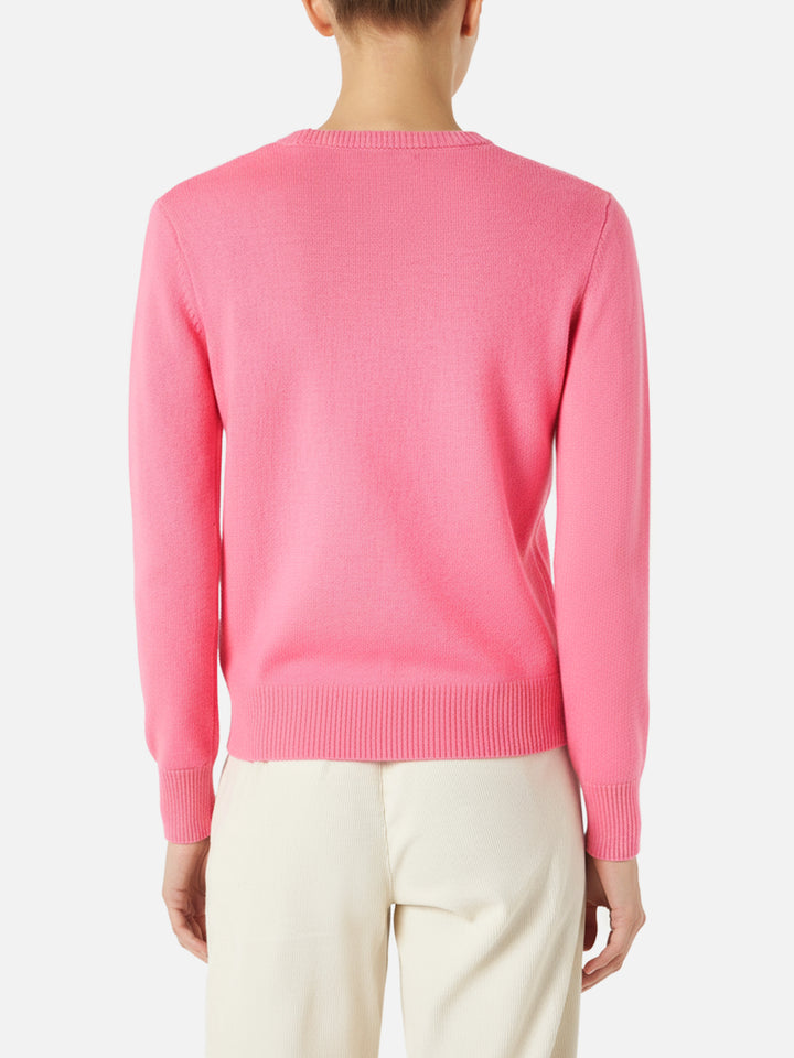 Maglione da donna con ricamo Sun Moritz Queen