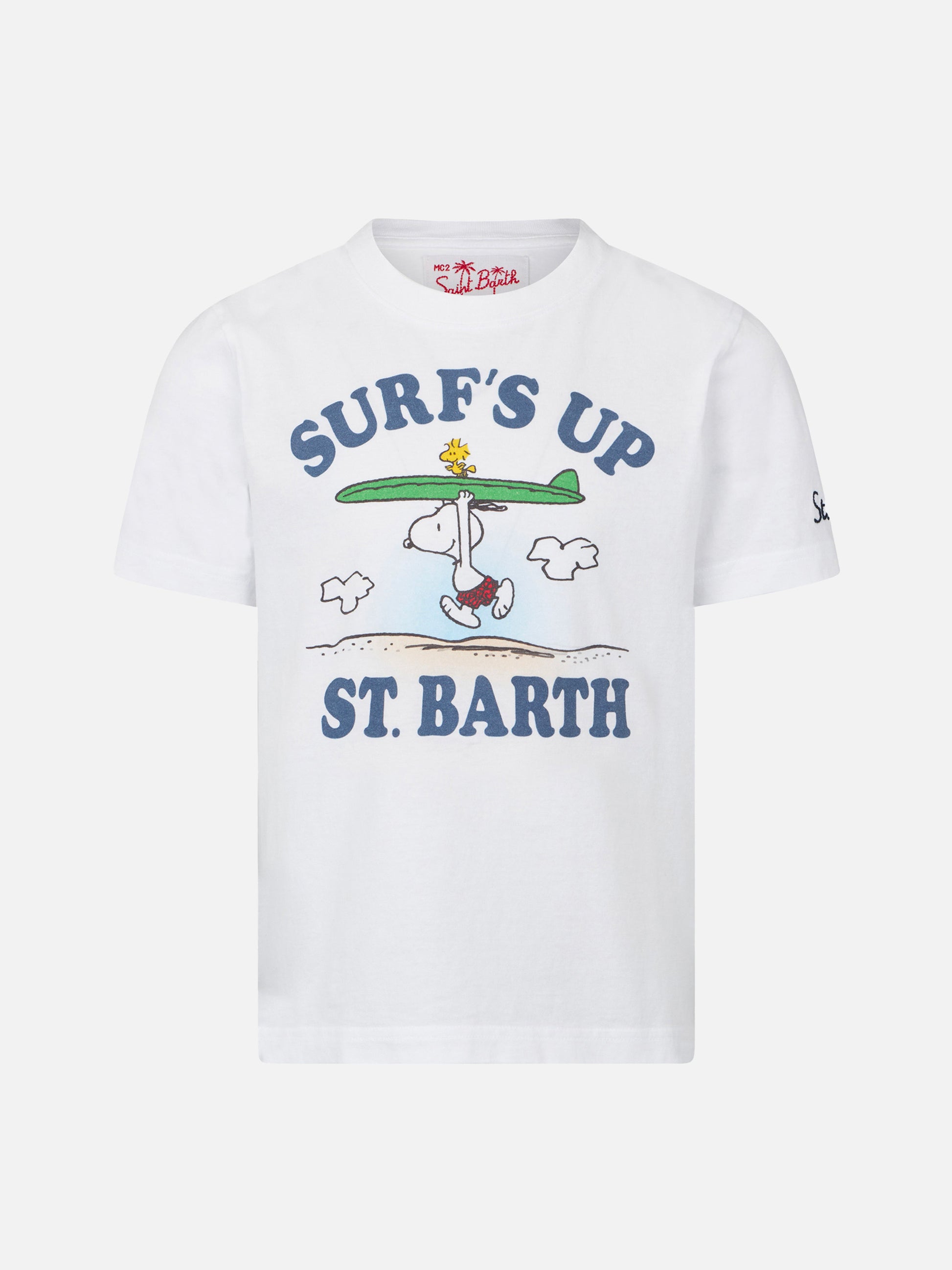Boy t-shirt with Snoopy surfer print | SNOOPY - PEANUTS™ SPECIAL EDITION - MC2 Saint Barth