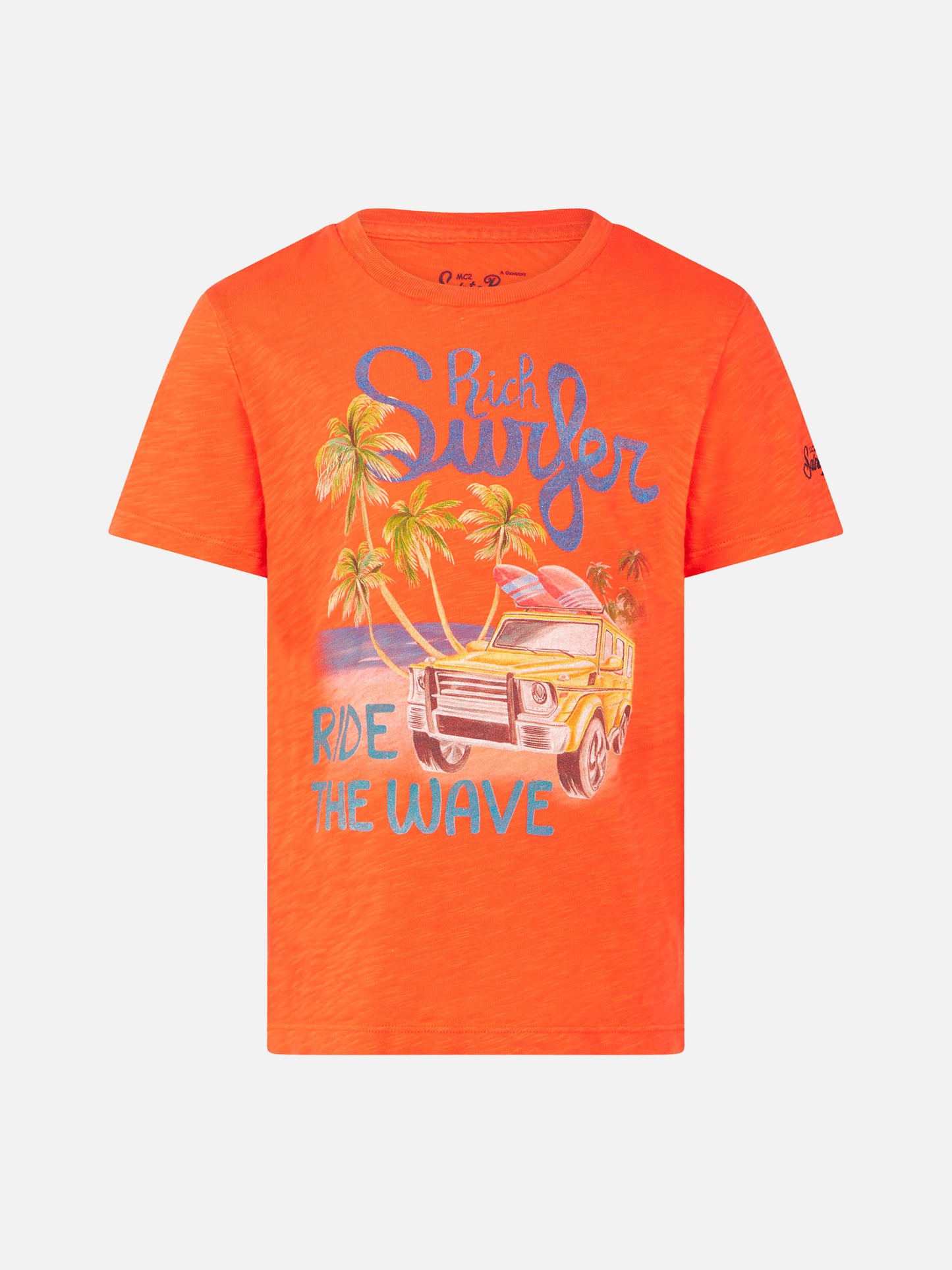 Rich Surfer print boy t-shirt - MC2 Saint Barth