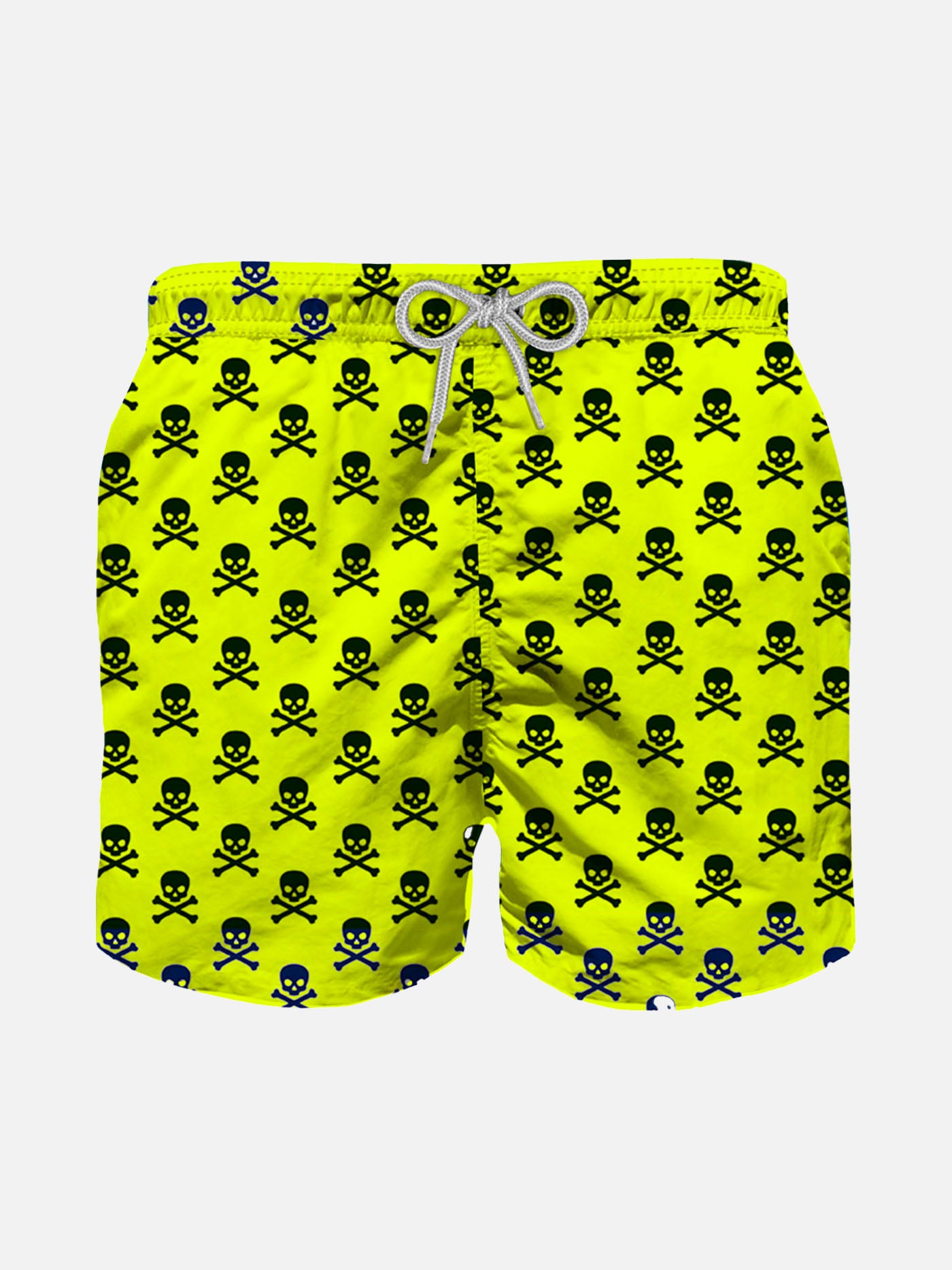 Boy swim shorts with micro skulls print - MC2 Saint Barth