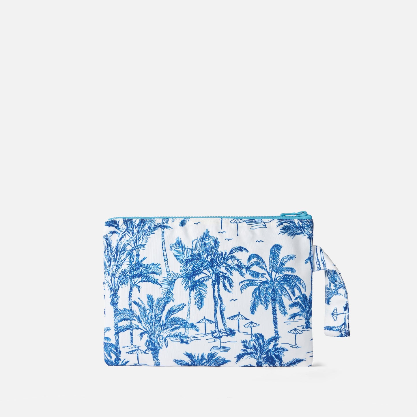 Pareasy nylon pochette with toile de jouy print - MC2 Saint Barth
