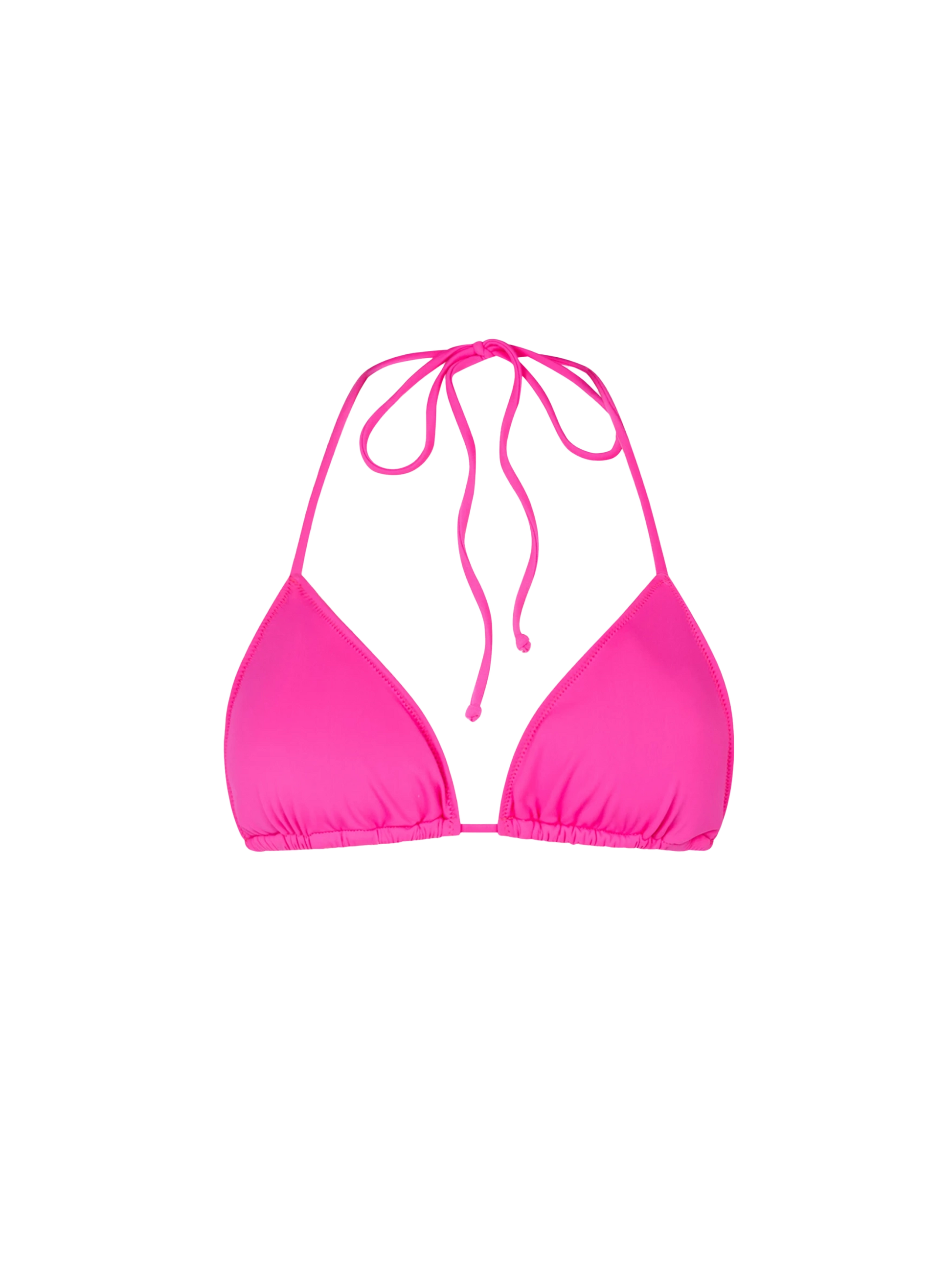 Woman fuchsia triangle top - MC2 Saint Barth