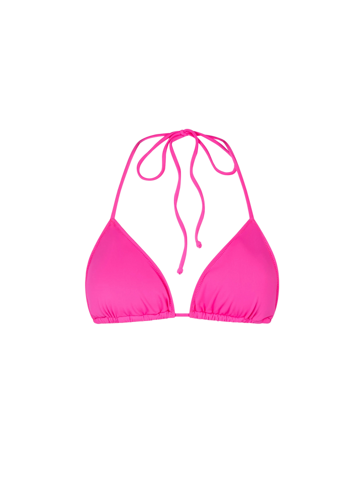 Woman fuchsia triangle top - MC2 Saint Barth