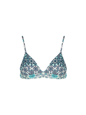 Woman triangle top with print - MC2 Saint Barth