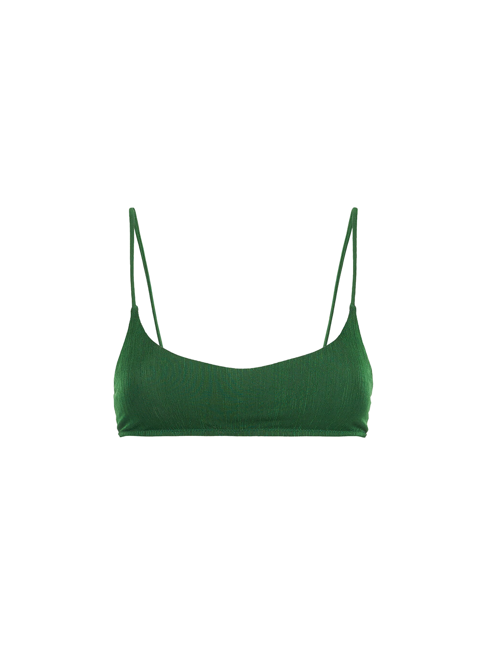Woman green bralette top - MC2 Saint Barth