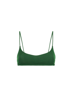 Woman green bralette top - MC2 Saint Barth