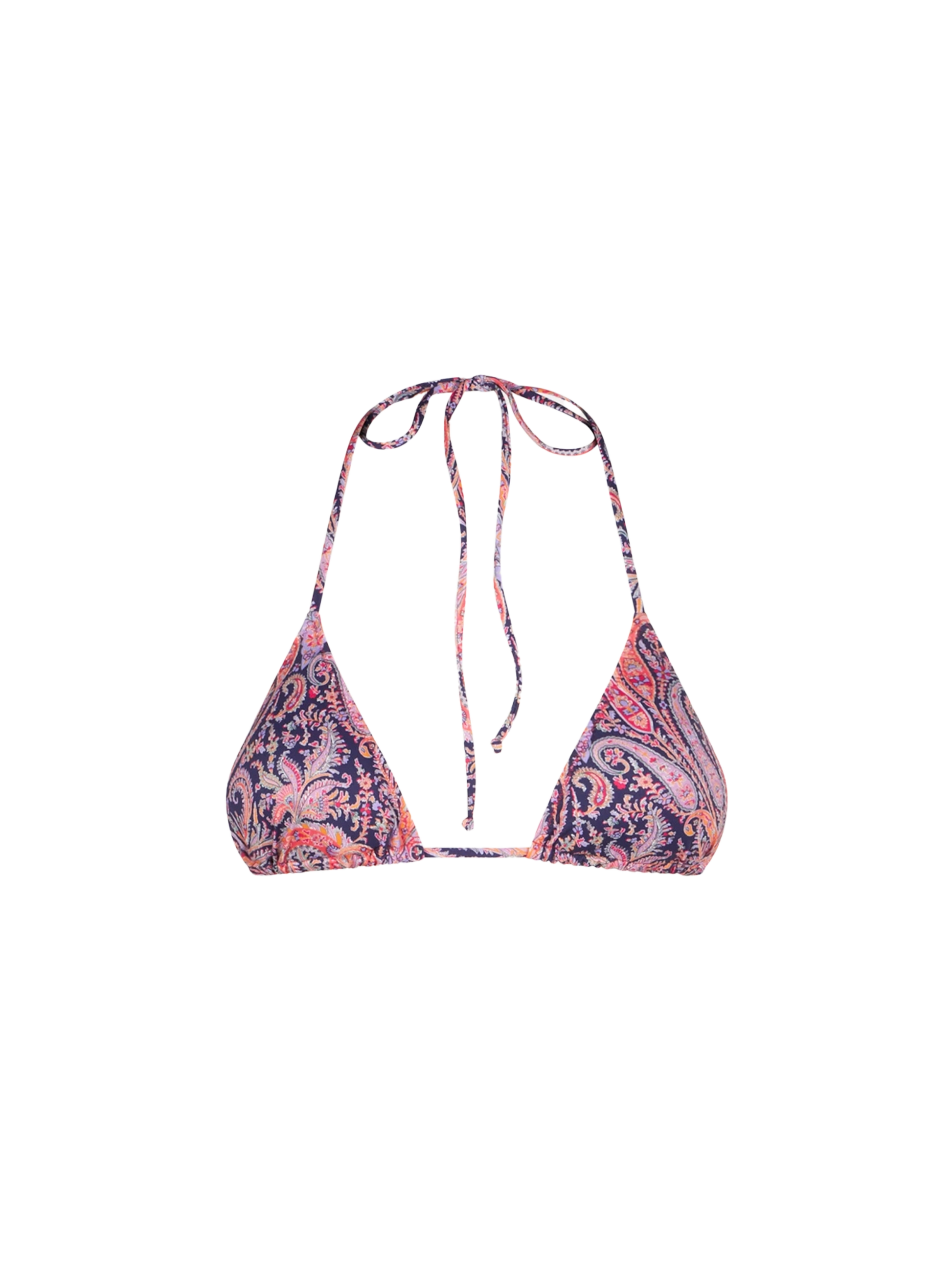 Woman triangle top with paisley print | Made with Liberty fabric - MC2 Saint Barth
