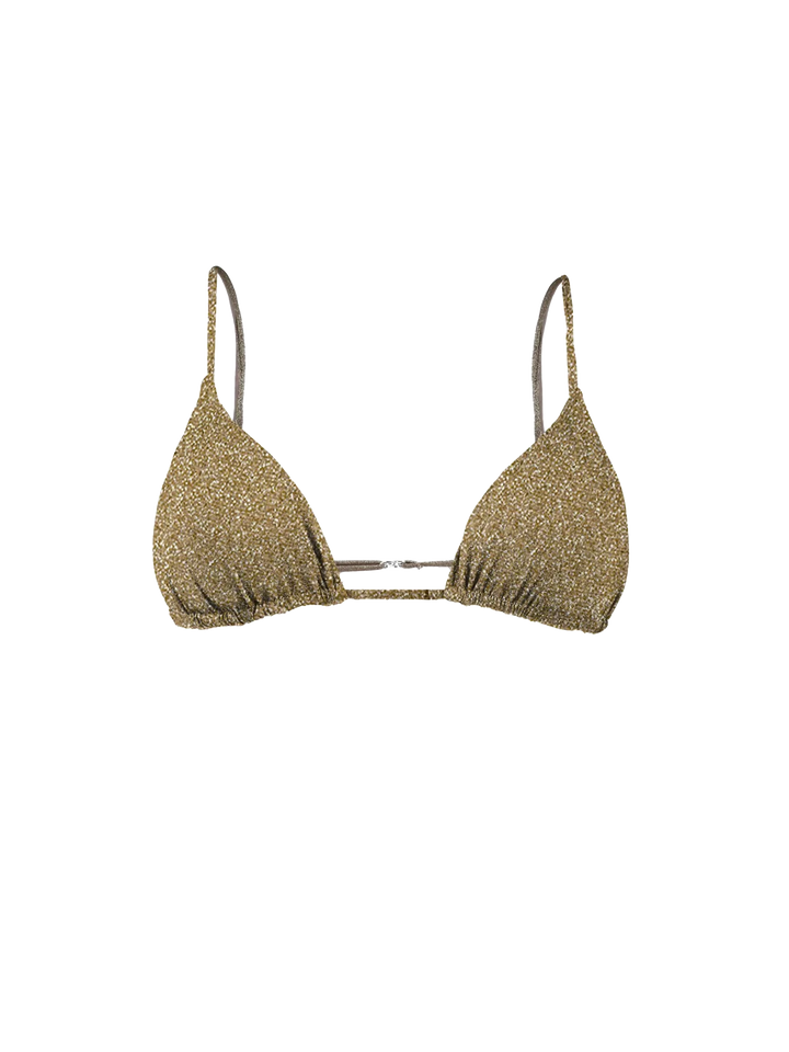 Gold lurex triangle - MC2 Saint Barth