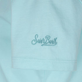 Girl t-shirt with Sea you in St. Barth embroidery - MC2 Saint Barth
