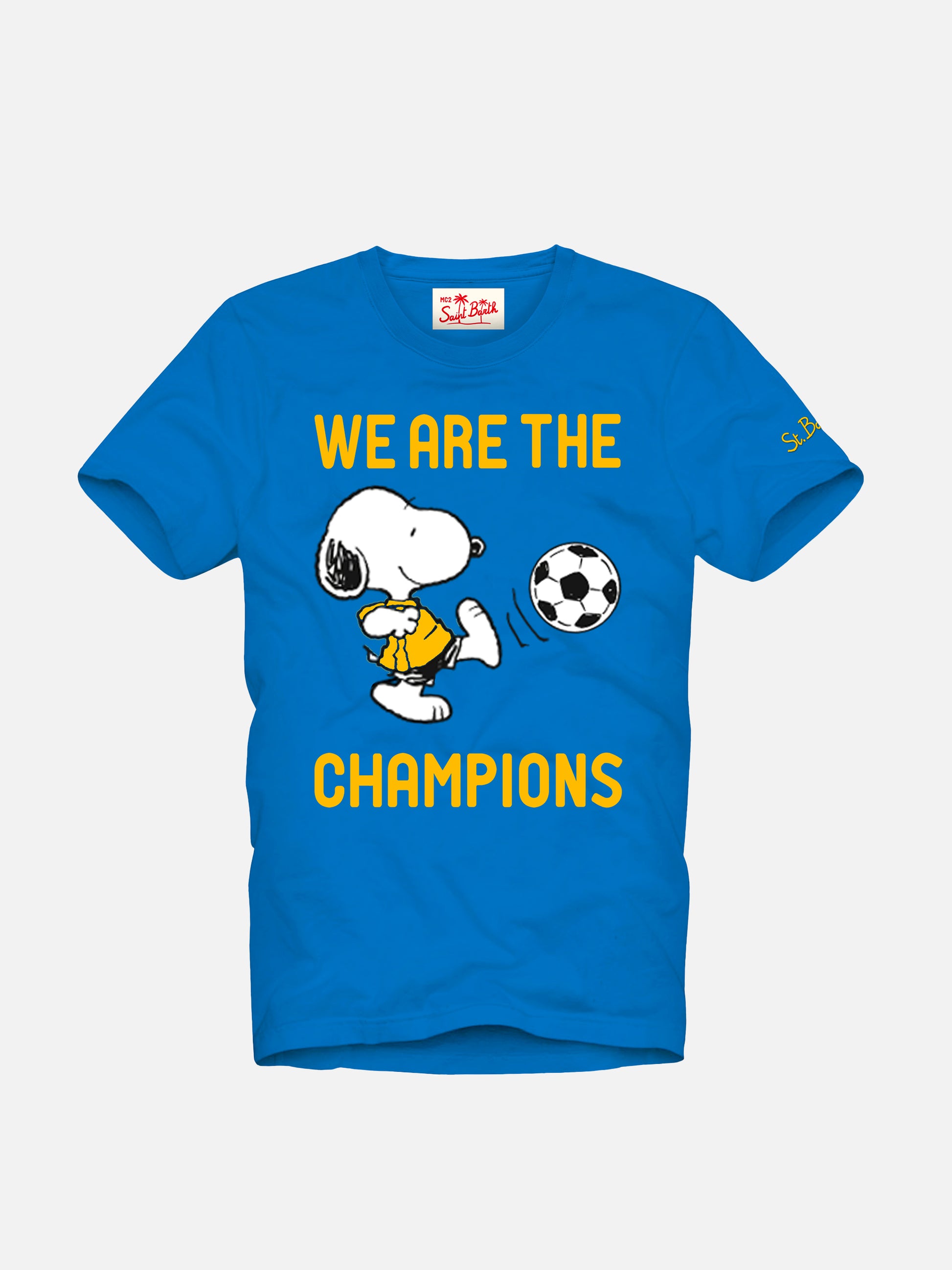 Boy cotton t-shirt with Snoopy print | SNOOPY - PEANUTS™ SPECIAL EDITION - MC2 Saint Barth