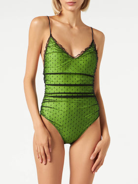 Yellow one piece swimsuit - MC2 Saint Barth