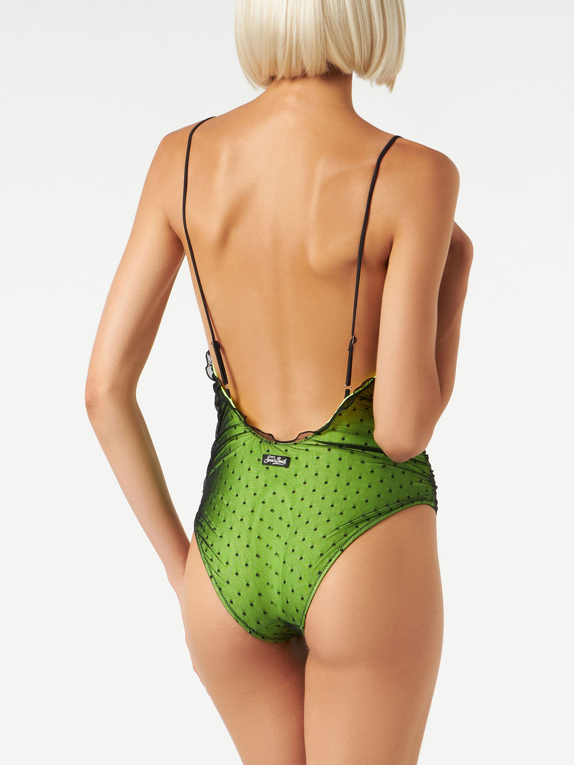 Yellow one piece swimsuit - MC2 Saint Barth