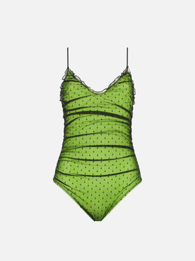 Yellow one piece swimsuit - MC2 Saint Barth