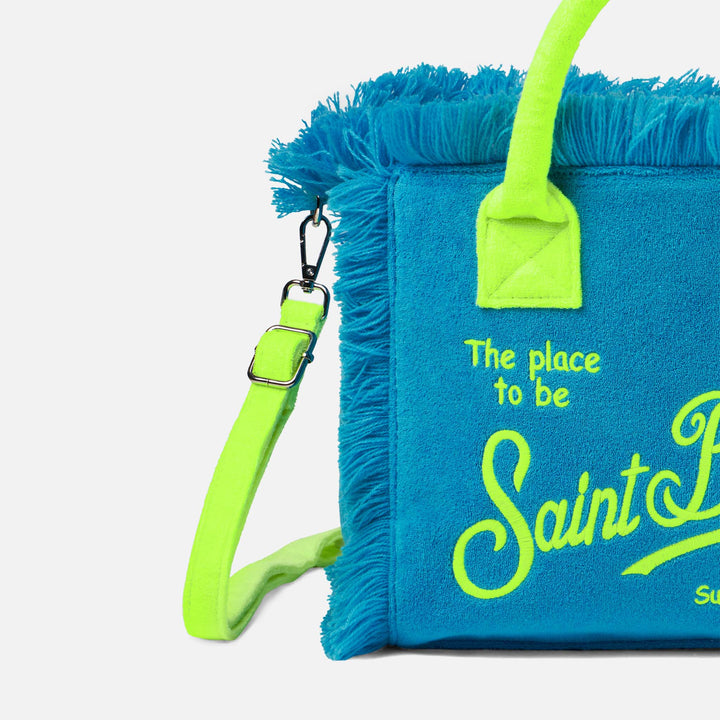 Colette turquoise terry handbag - MC2 Saint Barth