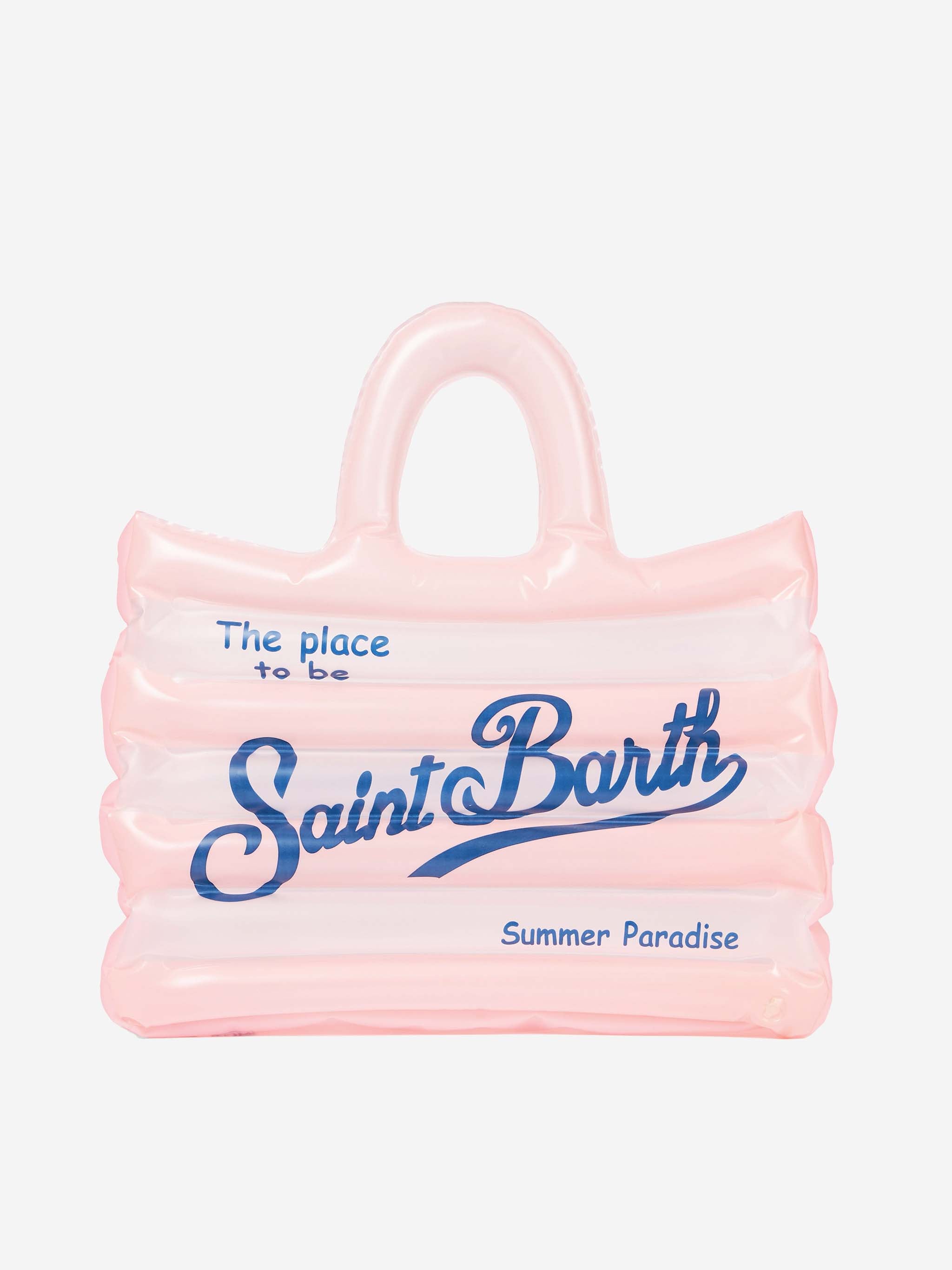 Vanity white and pink inflatable shoulder bag – MC2 Saint Barth