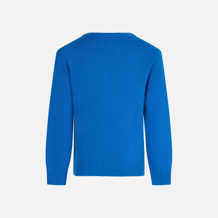 Boy crewneck sweater with Vespa print | VESPA® SPECIAL EDITION - MC2 Saint Barth