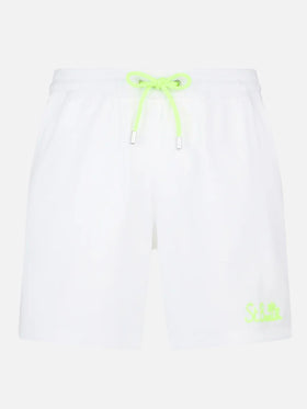 Man white comfort swim shorts - MC2 Saint Barth