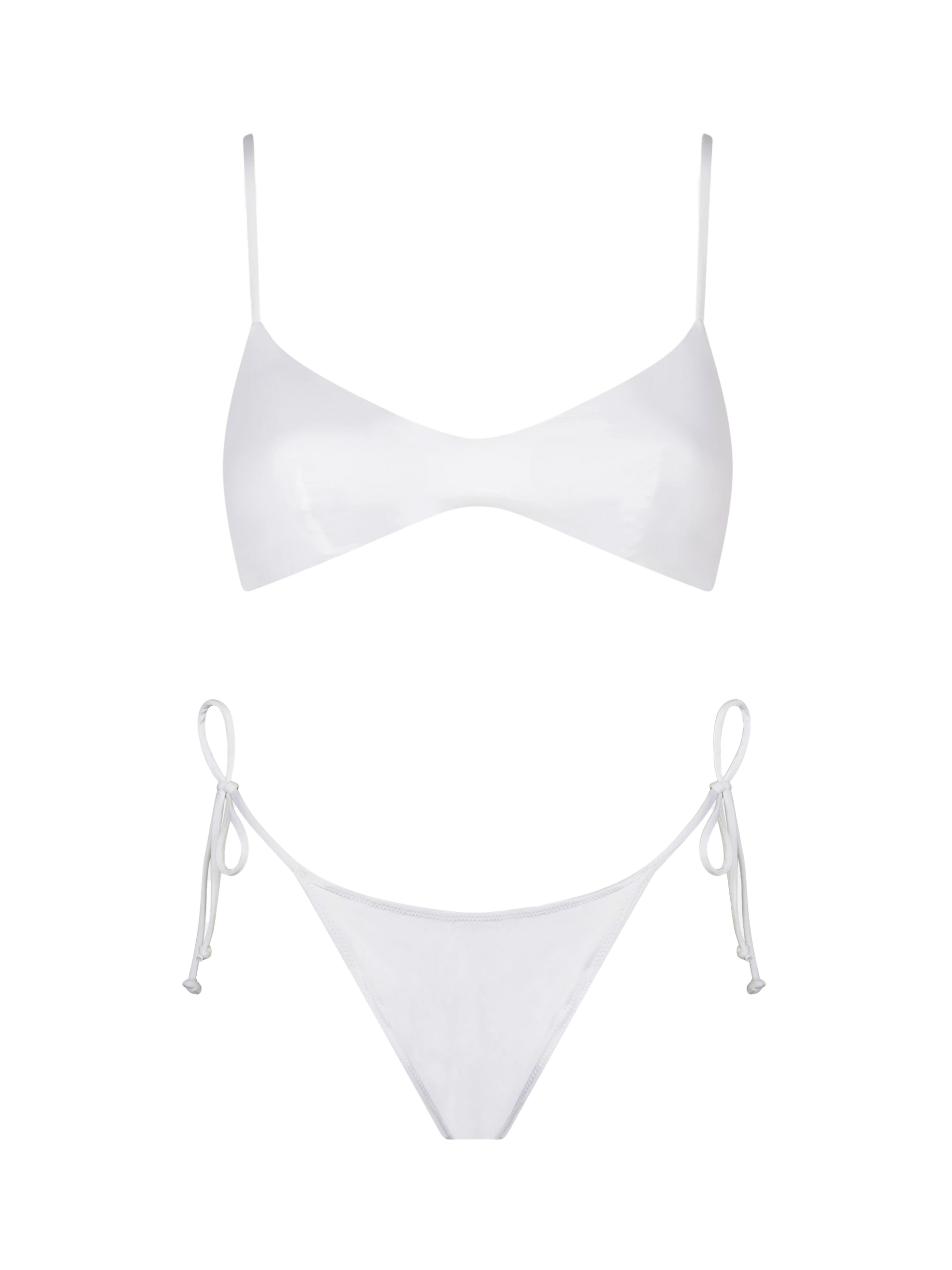 Woman white bralette bikini - MC2 Saint Barth