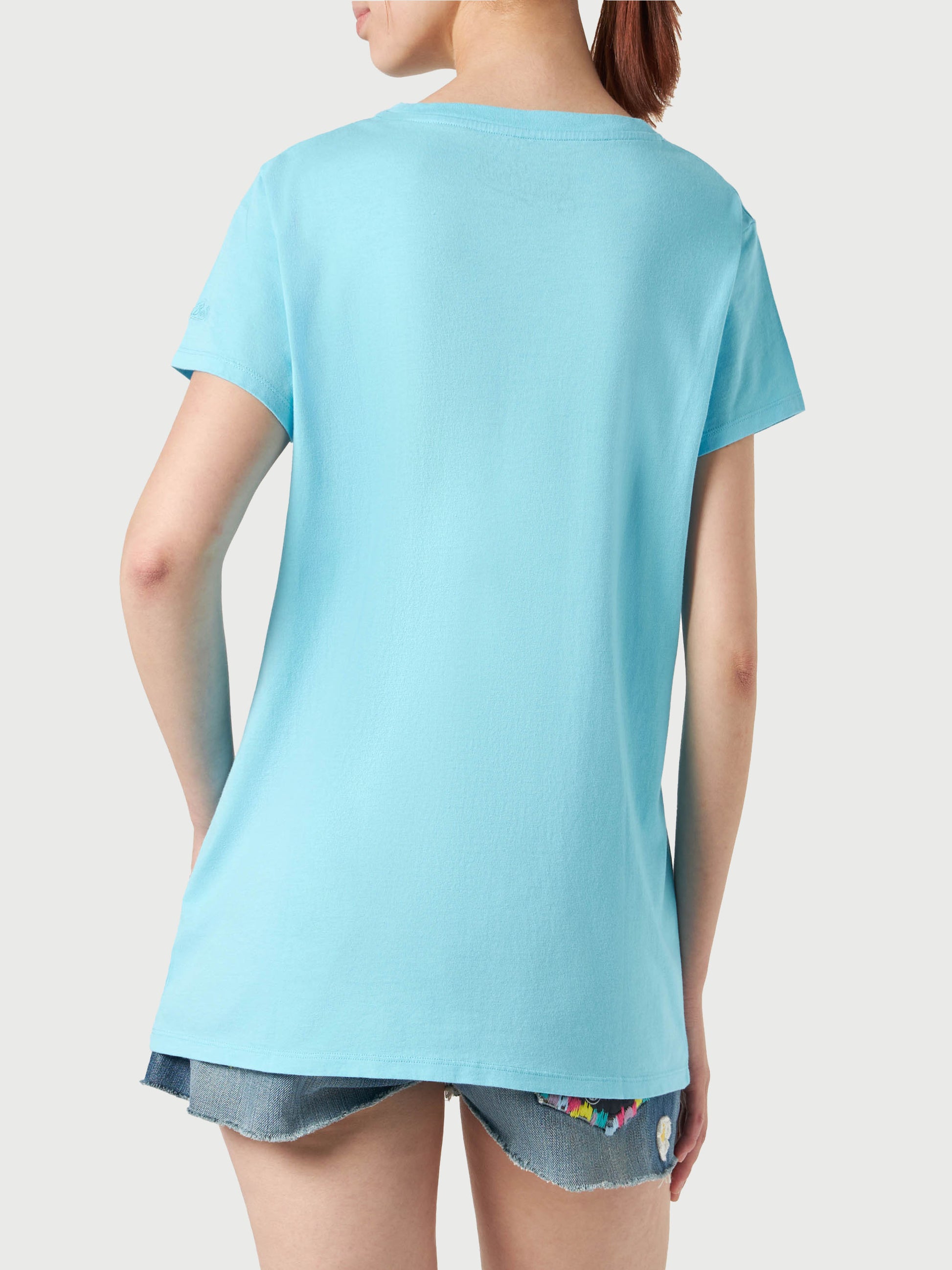 Beach girl print T-Shirts for Women - MC2 Saint Barth