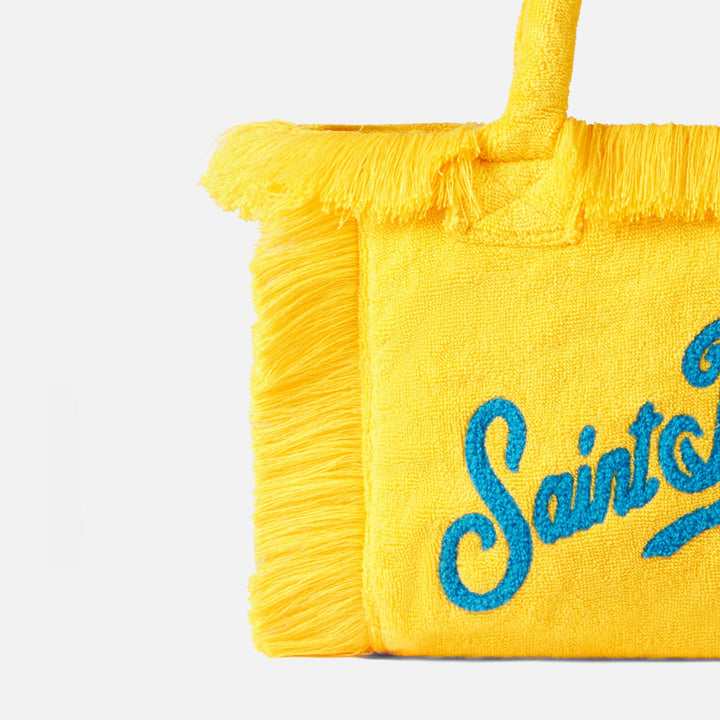 Colette yellow terry handbag - MC2 Saint Barth