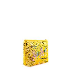 Aline Scuba-Pochette mit Bandana-Print