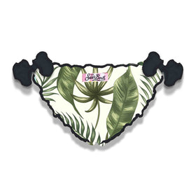 Girl swim briefs with tropical print - MC2 Saint Barth