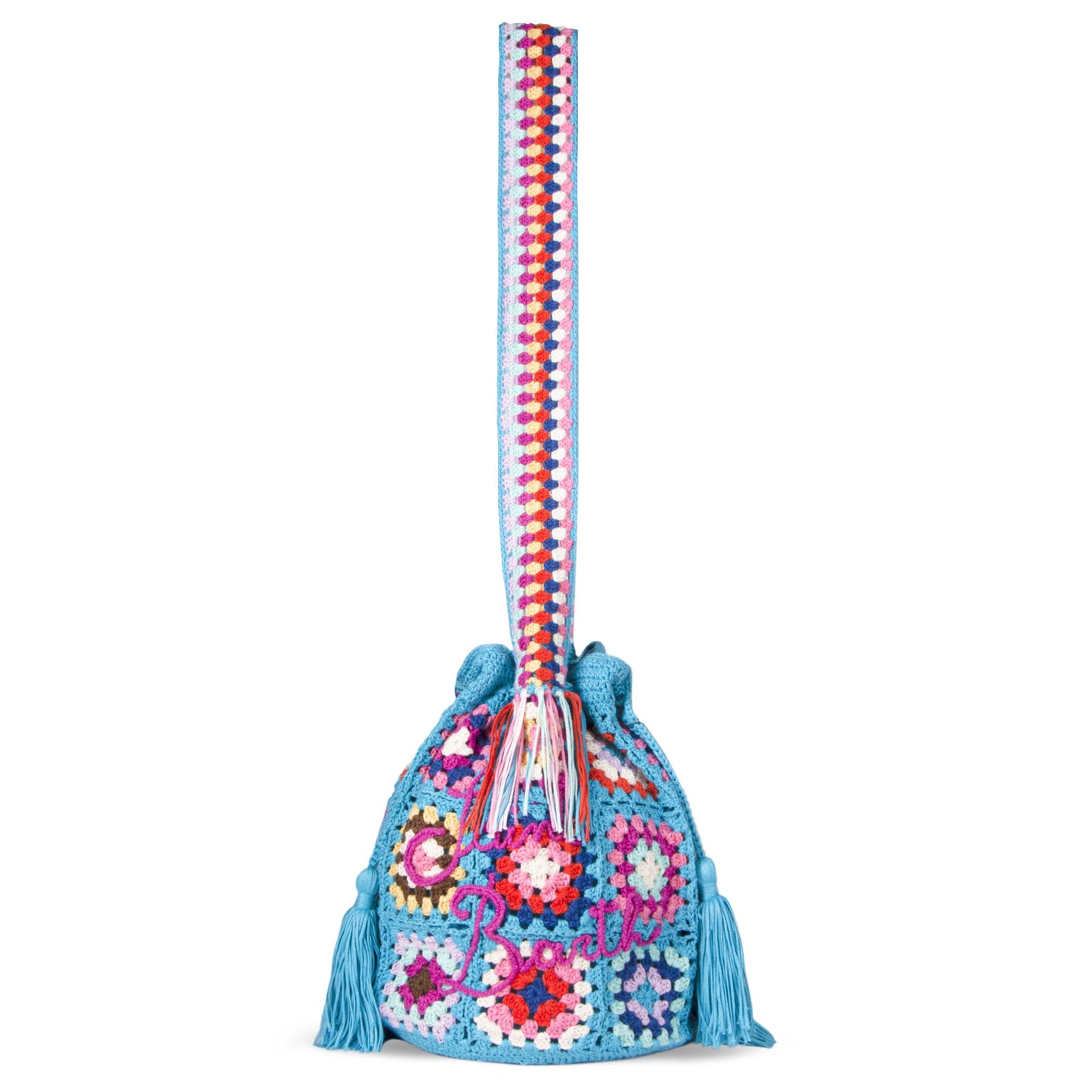 Handmade crochet bucket bag - MC2 Saint Barth
