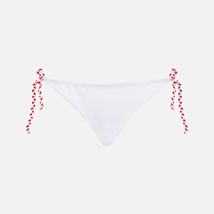 Woman swim briefs with I love St. Barth embroidery - MC2 Saint Barth