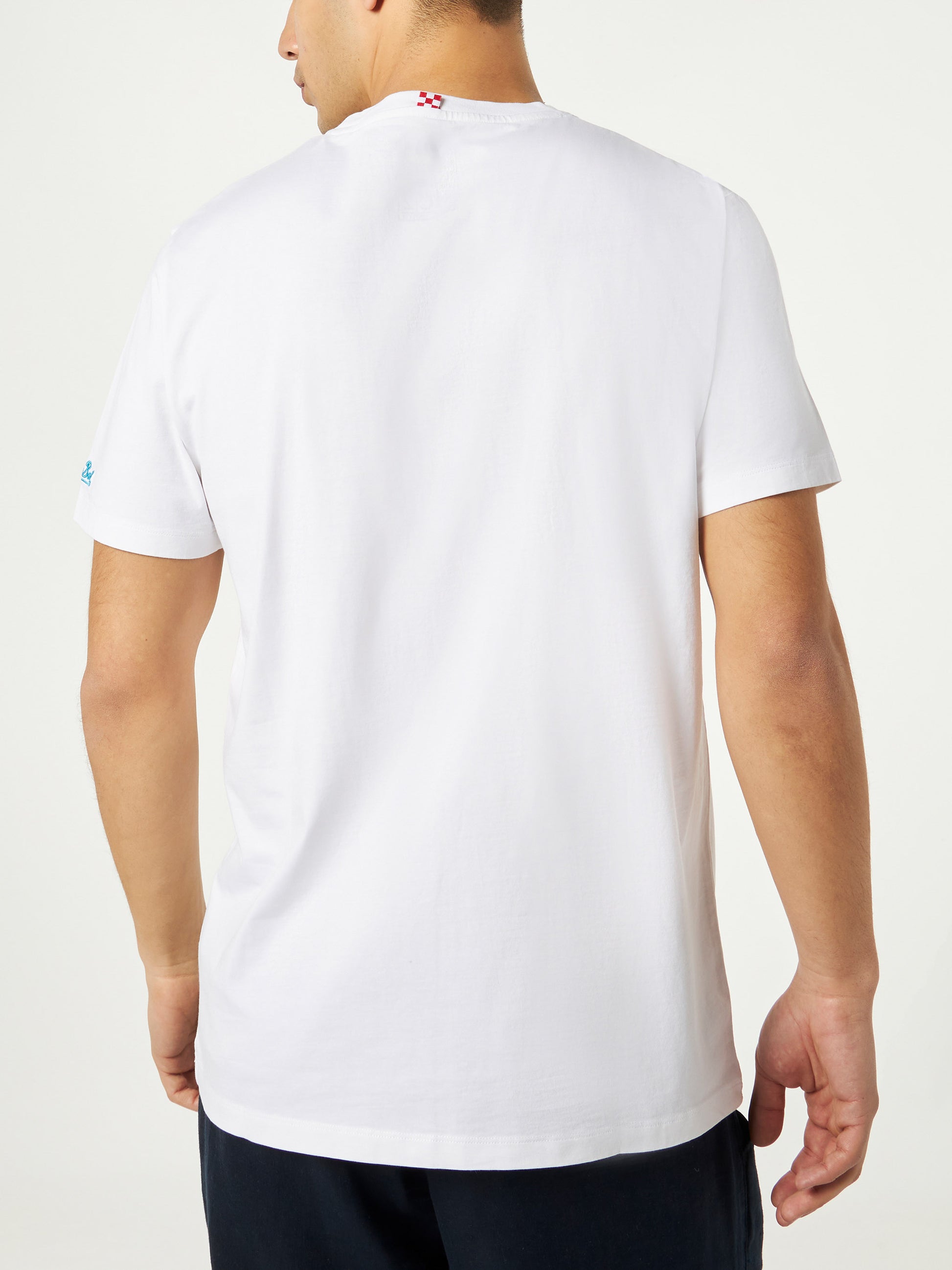 Cornetto cotton t-shirt with embroidery | Algida® Special Edition - MC2 Saint Barth