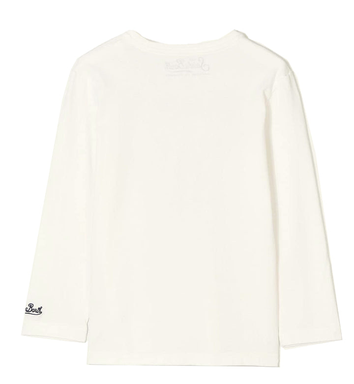 T-shirt boy Saint Barth Christmas print - MC2 Saint Barth