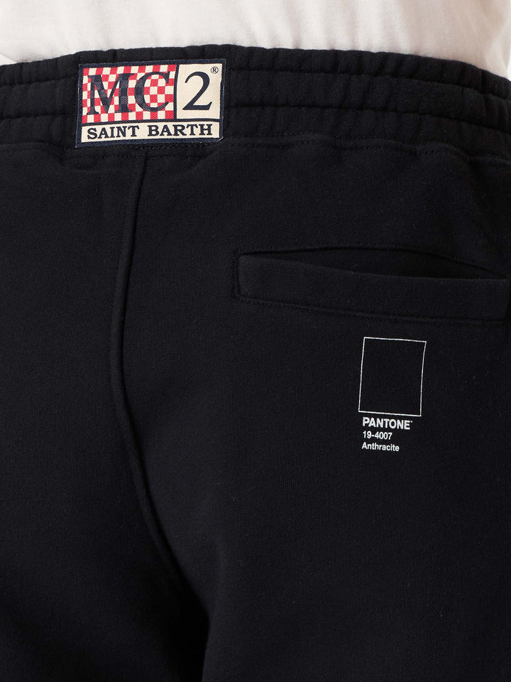Black track pants | Pantone® Special Edition - MC2 Saint Barth
