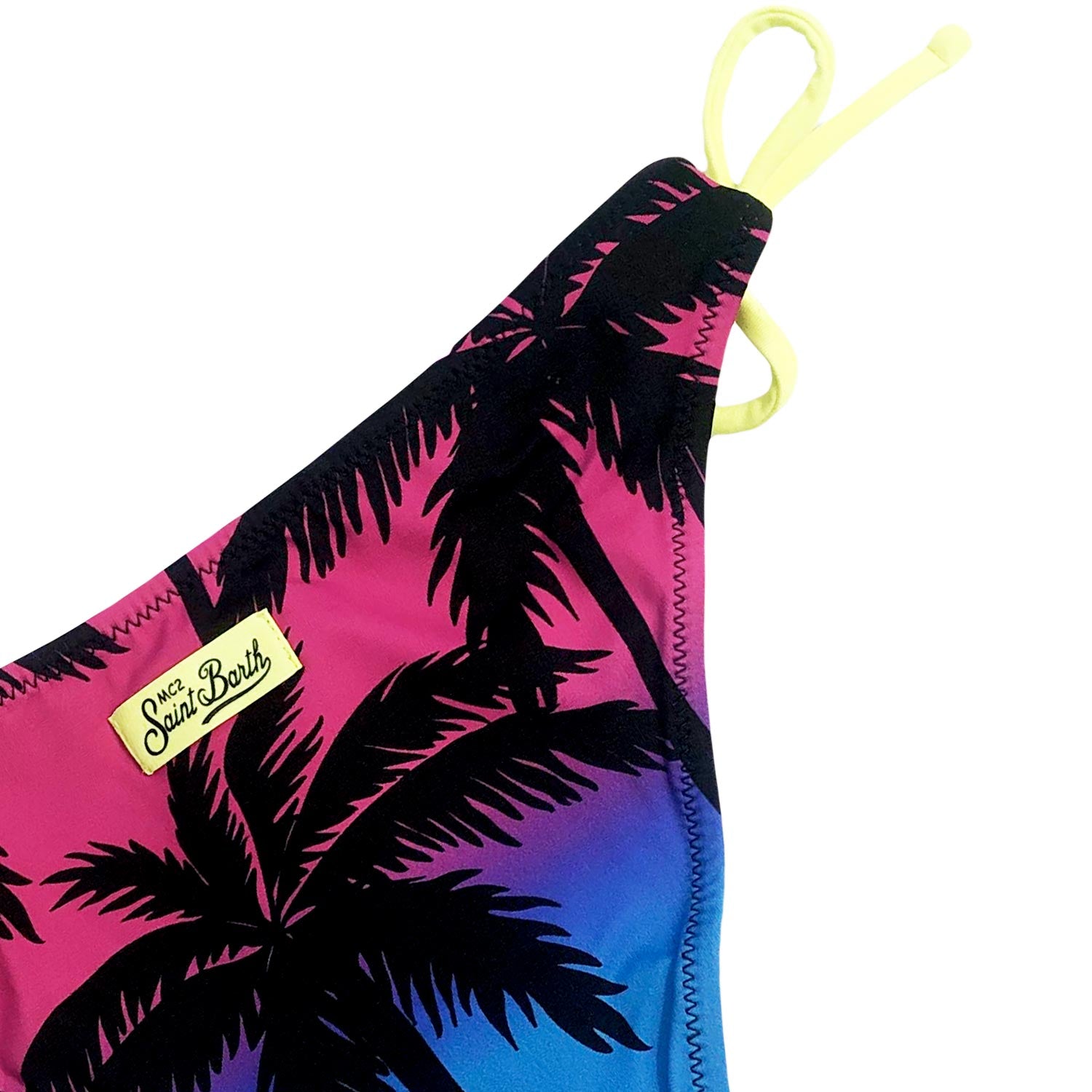 Girl bikini palm gradient print - MC2 Saint Barth