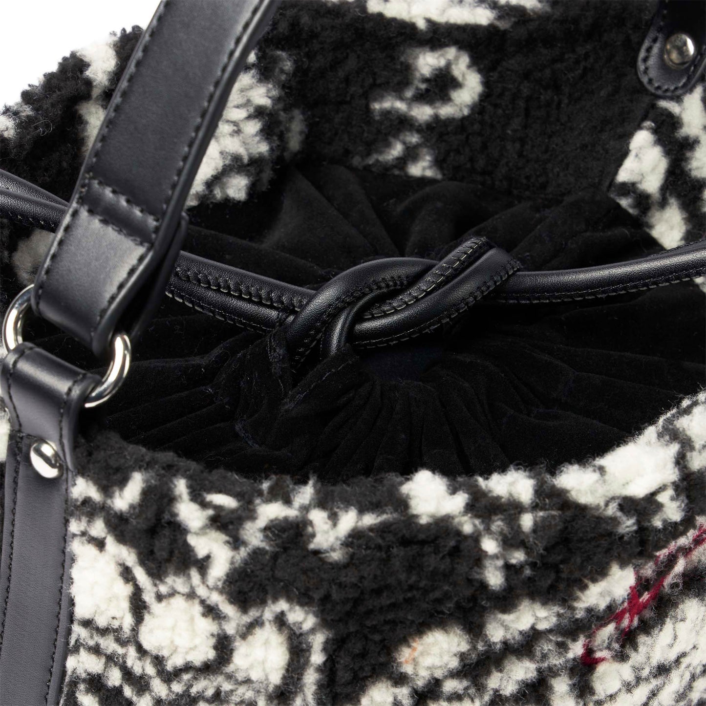 Sherpa bucket bag with bandanna print - MC2 Saint Barth