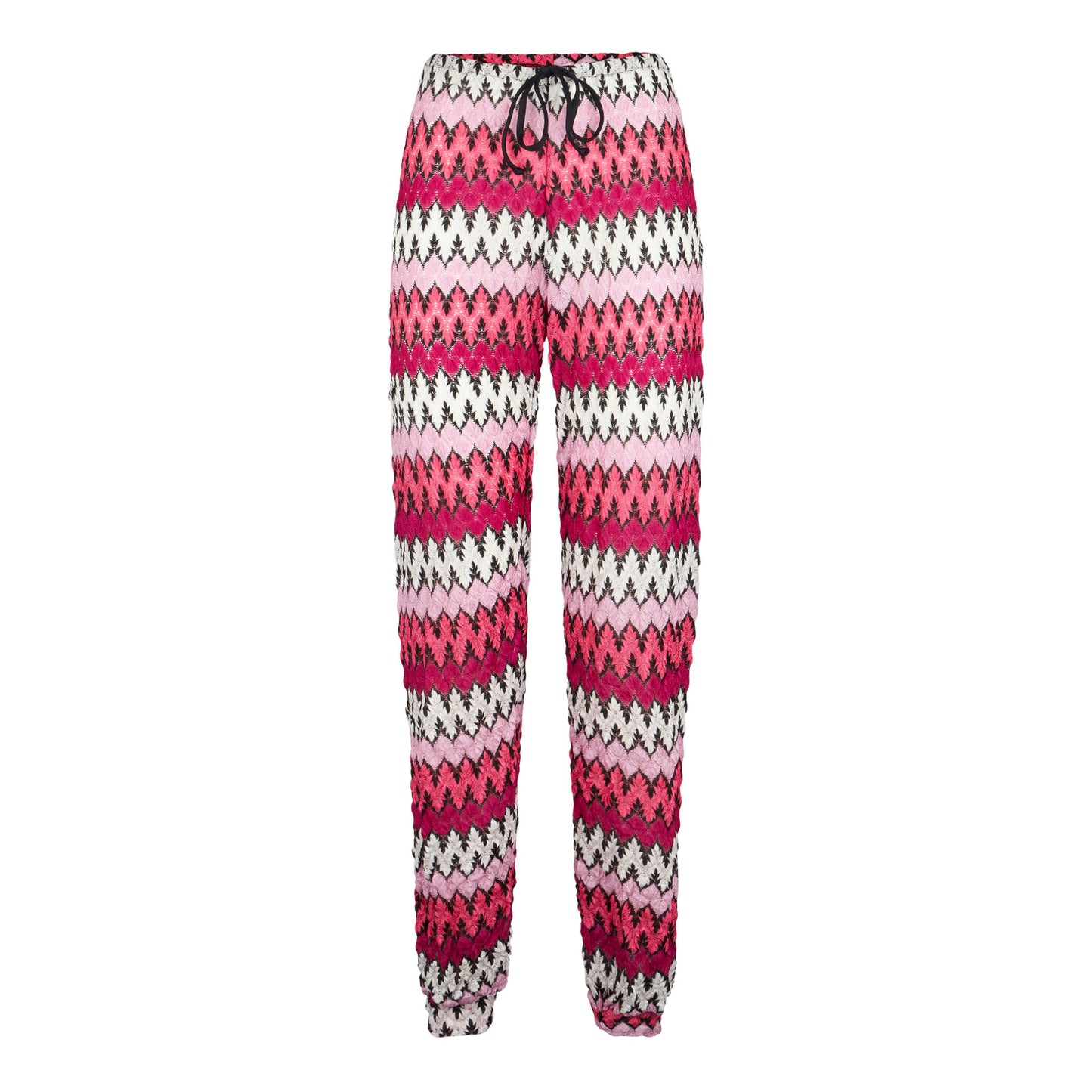 Chevron knitted jogger pants - MC2 Saint Barth