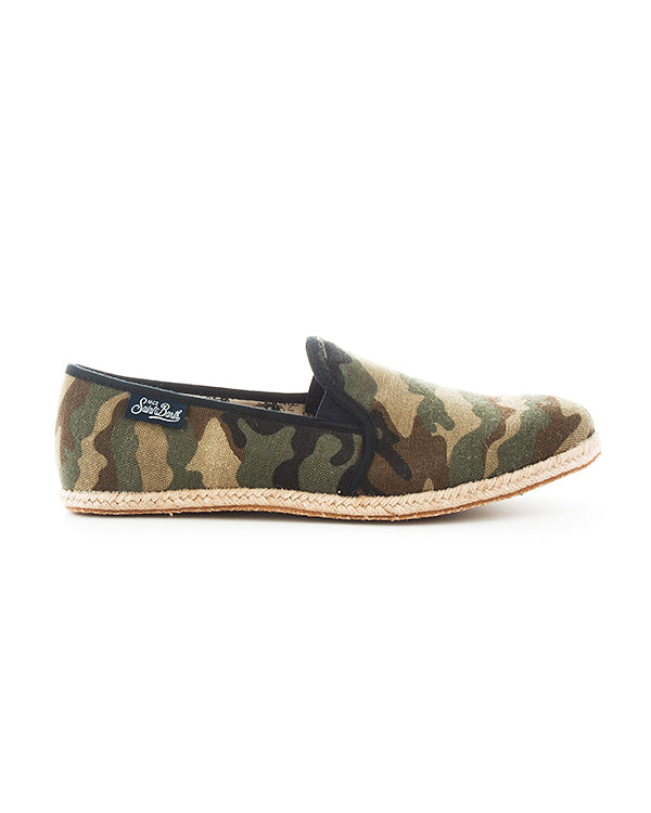 Mens Canvas Shoes Mimetic - MC2 Saint Barth