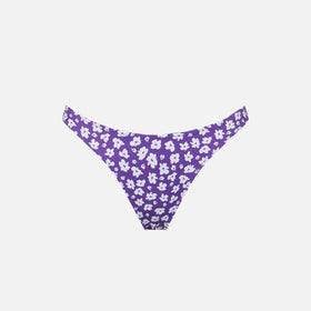 Freche Damen-Badehose mit Gänseblümchen-Print