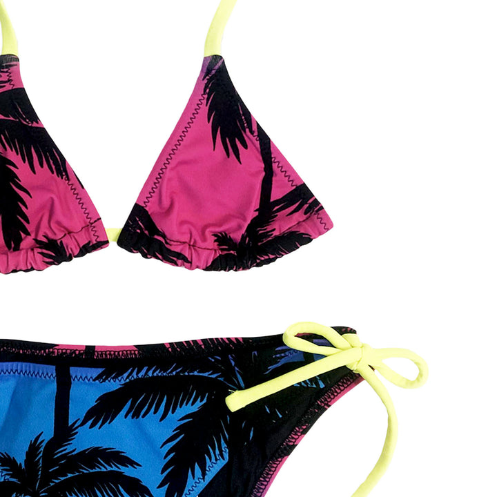 Girl bikini palm gradient print - MC2 Saint Barth