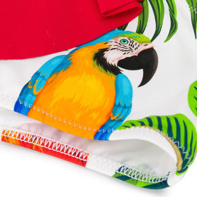 One shoulder ruffled girl bikini - MC2 Saint Barth