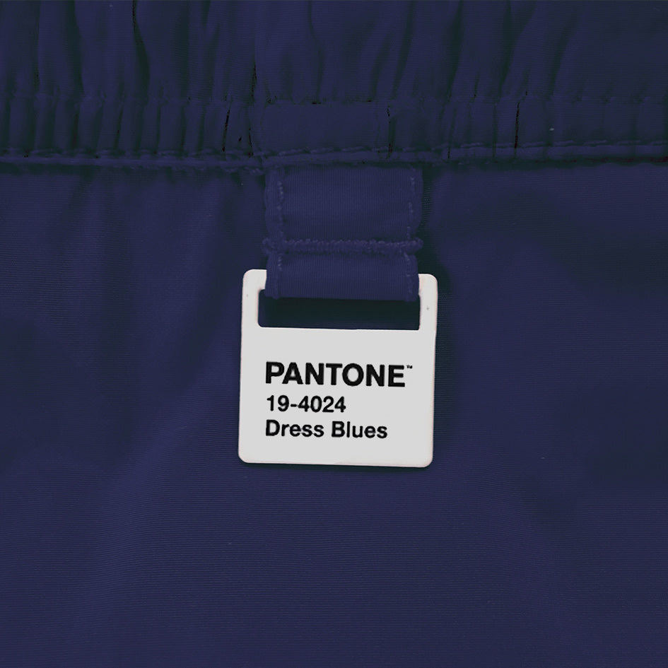 Boy blue navy light fabric swim shorts | Pantone® Special Edition - MC2 Saint Barth