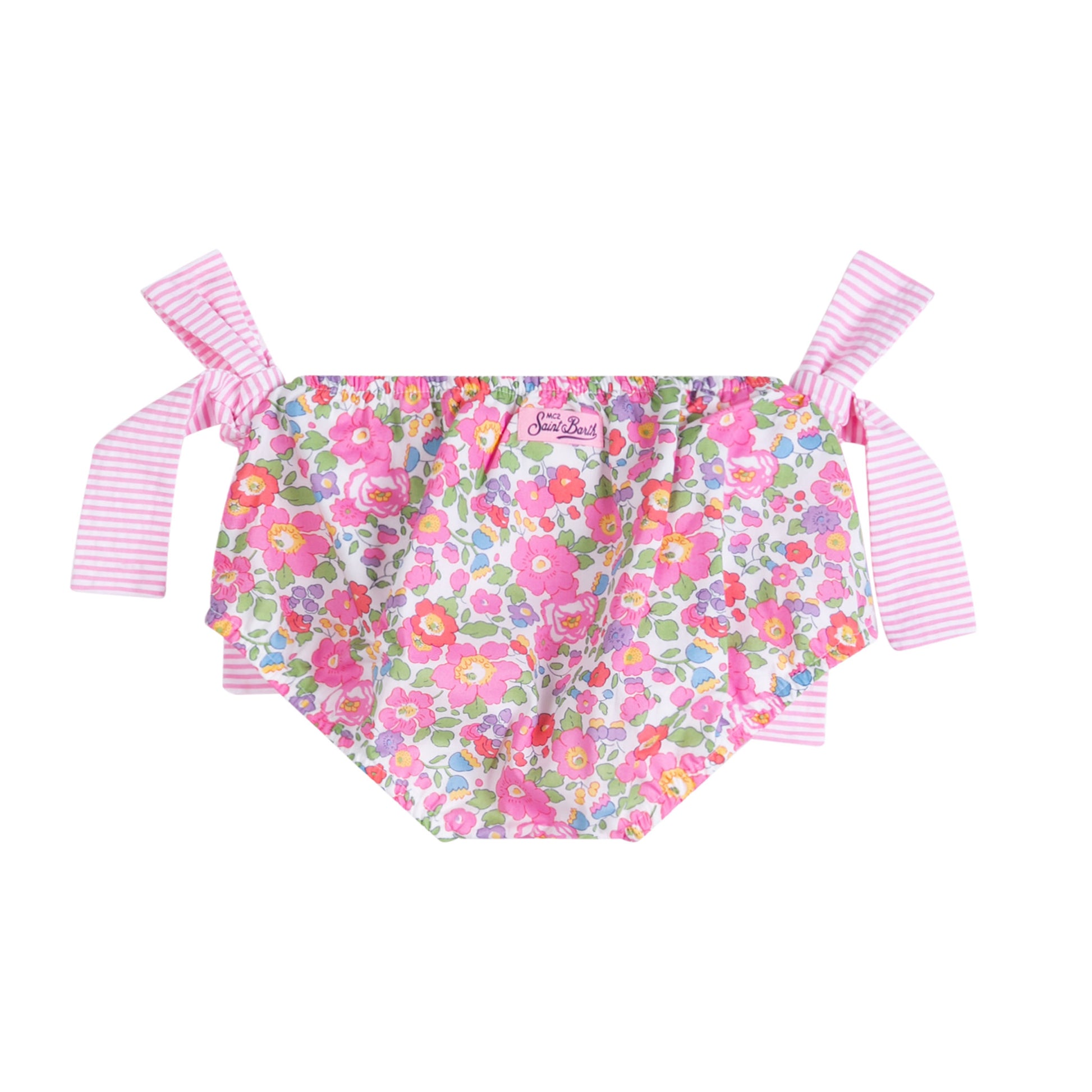 Baby girl swim briefs with embroidery - MC2 Saint Barth