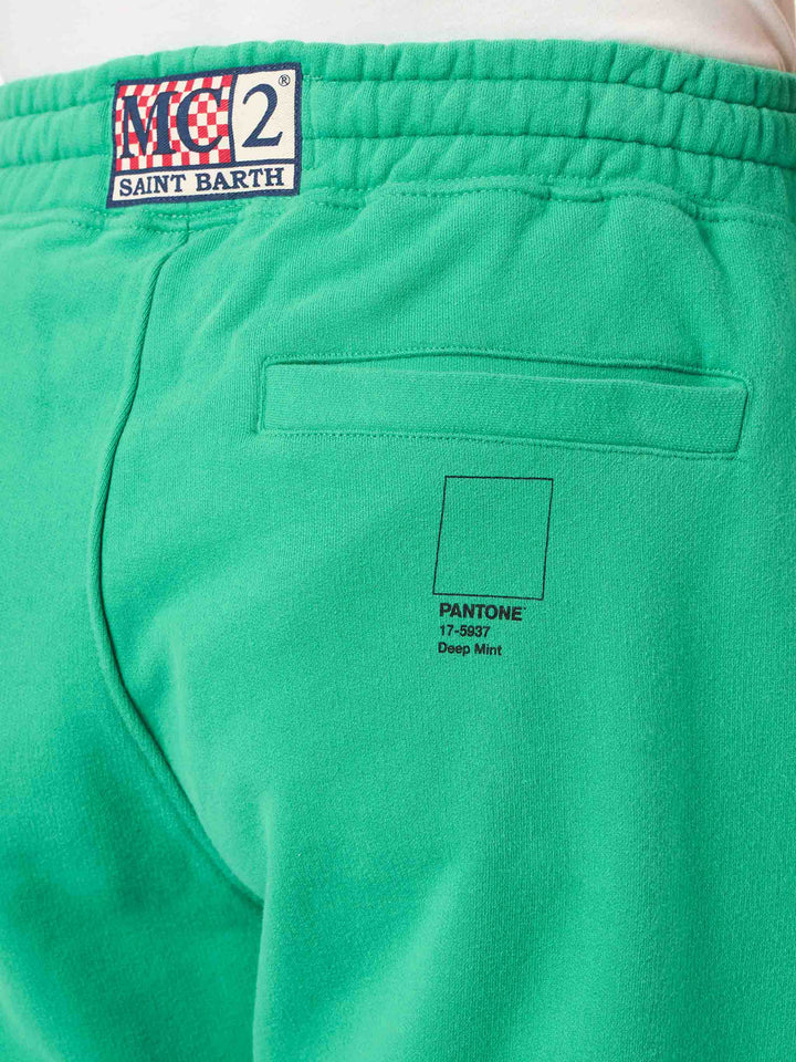 Grass green track pants | Pantone® Special Edition - MC2 Saint Barth